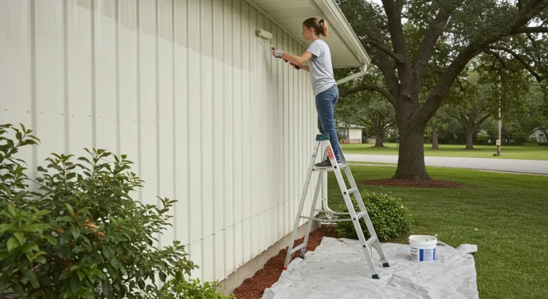 can you paint aluminum siding