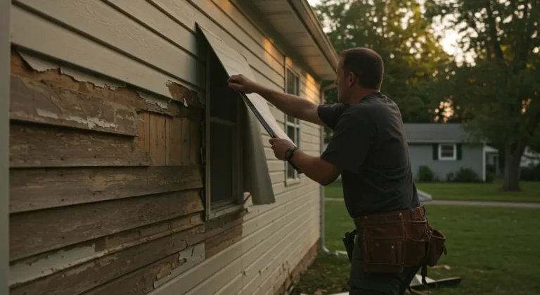 how to remove vinyl siding