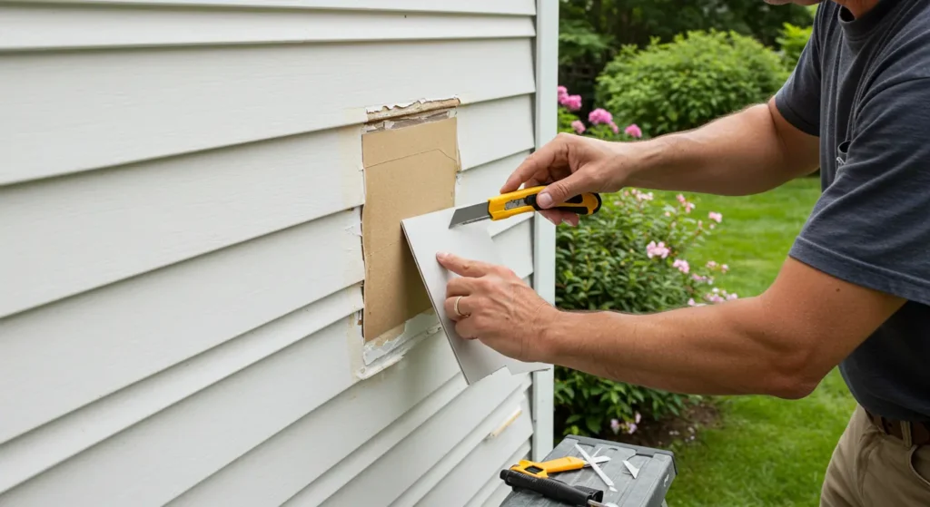 patch vinyl siding