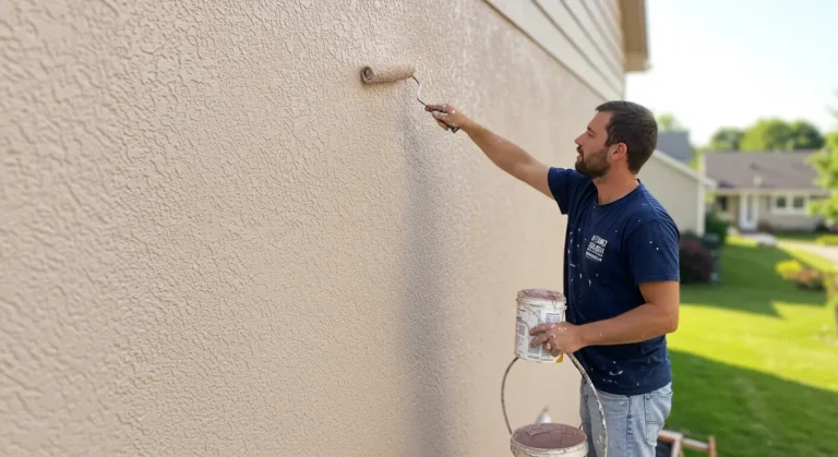 can you paint stucco