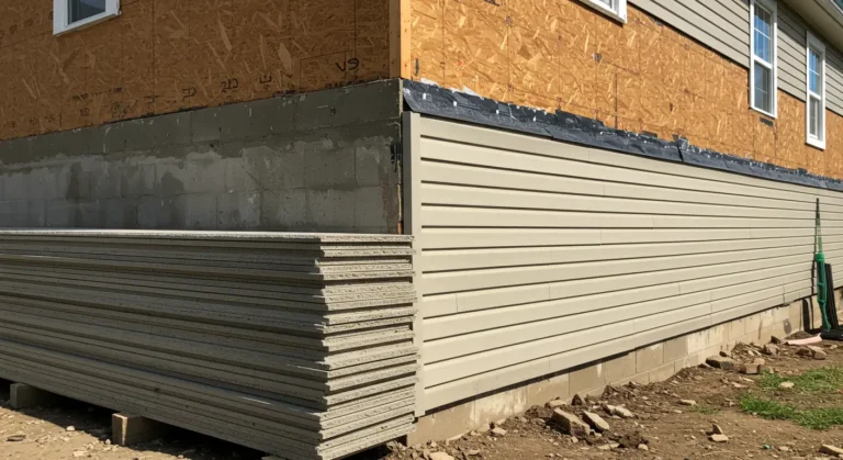 how to install fiber cement siding