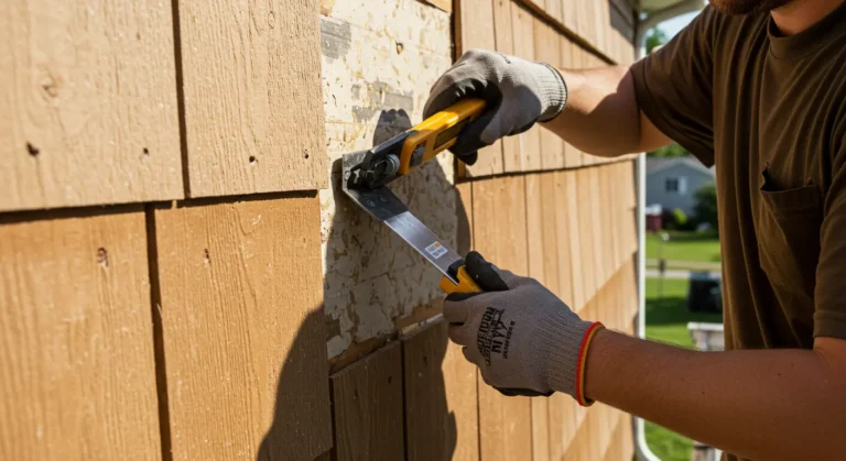 how to repair home siding